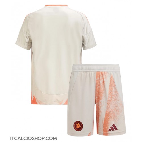 AS Roma Seconda Maglia Bambino 2024-25 Manica Corta (+ Pantaloni corti)
